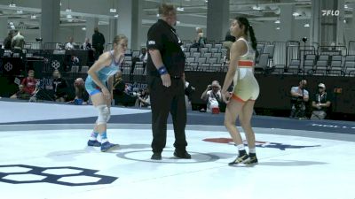125 lbs Quarters - Aleia Apostol, Poway Wrestling vs Ariella Dobin, Toss Em Up Wrestling Academy