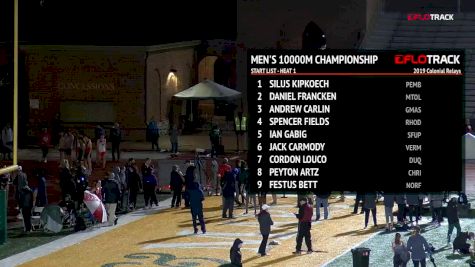 Men's 10k Championship, Heat 1