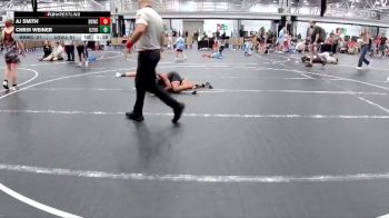 110 lbs Placement (4 Team) - AJ Smith, Barn Brothers WC vs Chris Weiner, U2 Vougars Uprising VHW