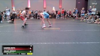 95 lbs Quarterfinals (8 Team) - Drake Arnold, Untouchables vs Cooper Smith, MO Outlaws Black