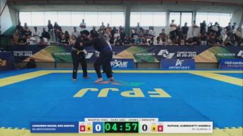 RAPHAEL ALBERGHETTI ANDRELO vs LEONARDO RAFAEL DOS SANTOS 2026 FPJJ Copa Grandes Mestres Etapa 3