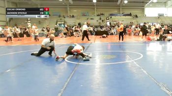 65 lbs Semifinal - Oscar Ormond, ARES - EL vs Jackson Stickle, CTWHALE Orca - EL
