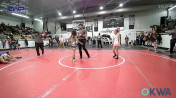 72-75 lbs Rr Rnd 3 - Paityn McCann, Lady Outlaw Wrestling Academy vs Abigail McGirt, Salina Wrestling Club