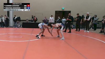 120 lbs Cons. Rd Of 32 - Carmine Catapano, Barn Brothers vs Jean-Paul McGowan, Dragon RTC