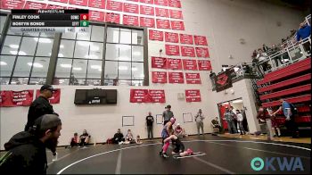 66 lbs Quarterfinal - Finley Cook, D3 Wrestling Cluib vs Bostyn Bonds, Standfast