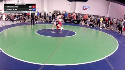 215 lbs Champ. Round 3 - James Mahon, Goodrich Wrestling Club vs Daniel Hoke, Ohio