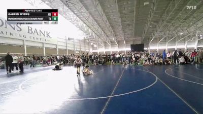 63 lbs Cons. Semi - Pedro Henrique Vale De Oliveira Filho, Timpanogos Wrestling vs Gabriel Myers, Aniciete Training Club