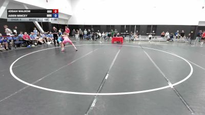 165 lbs Josiah Walbom, Ohio Gray vs Aiden Mincey, Minnesota Red