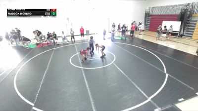 71-77 lbs Round 3 - Maddox Moreno, Lobos Wrestling Club vs Adan Nieves, Engage