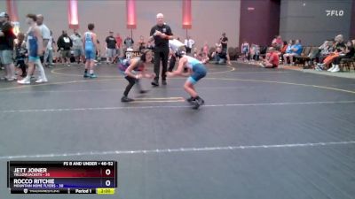46-52 lbs Round 3 - Rocco Ritchie, Mountain Home Flyers vs Jett Joiner, Yellowjackets