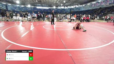 92 lbs Rr Rnd 2 - Eli Sandoval, Gold Rush Wrestling vs Casen Becker, Black Fox Wrestling Academy