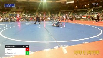 108 lbs Quarterfinal - Arcadius Cruz, Team Aggression vs Jaxson Boucher, Michigan Premier Wrestling Club