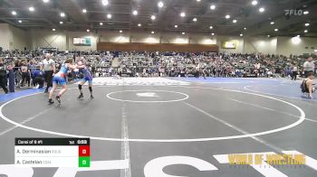 82 lbs Consi Of 8 #1 - Azalea Derminasian, Roughrider Wrestling Club vs Arely Castelan, Coalinga Roughnecks