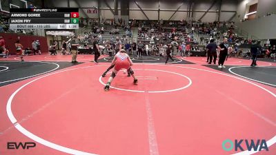 110 lbs Final - Armond Goree, Raw Wrestling Club vs Jaxon Fry, Raw Wrestling Club