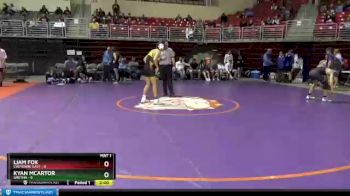 132 lbs Round 4 (8 Team) - Liam Fox, Cheyenne East vs Kyan McArtor, Gretna