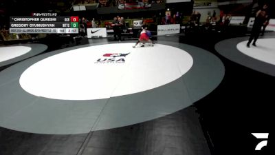 Cons. Round 3 - Christopher Qureshi, Orange County RTC vs Gregory Gyumushyan, World Team Training Center