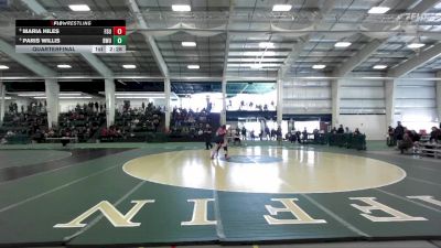 180 lbs Quarterfinal - Maria Hiles, Frostburg State vs Paris Willis, Baldwin Wallace