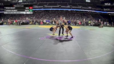 D4-120 lbs Quarterfinal - Logan Gilbert, Martin vs Ryan Grant, Capac