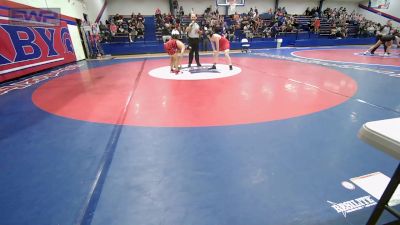 119-126 lbs Rr Rnd 3 - Austin Fagan, Fort Gibson vs Ethan Beyard, Jenks Middle School Boys