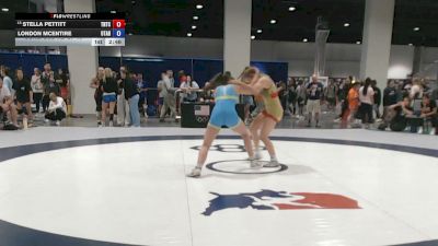 140 lbs Cons. Sub-rd Of 16 - Stella Pettitt, Team Nazar Training Center vs London McEntire, Utah