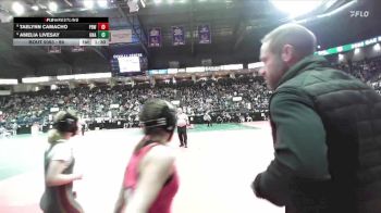 98 lbs Champ. Round 1 - Amelia Livesay, Unattached vs Taelynn Camacho, PBW2