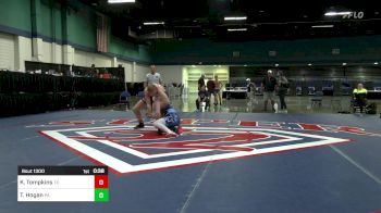 190 lbs 3rd Place - Karson Tompkins, TX vs Tucker Hogan, PA