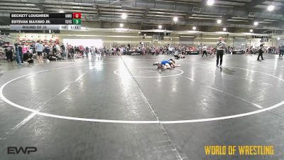 108 lbs Round Of 32 - Beckett Loughren, IAWC vs Estevan Maximo Jr., Tuscon Cyclones