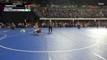 100 lbs Cons. Round 3 - Finn Jones, Moyer Elite vs Parker Bailey, Outlaw Wrestling Club