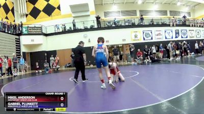 92 lbs Cons. Semi - Maximus Kleeberg, The Fort Hammers Wrestling vs Nathanial Sanders, Red Cobra Wrestling Academy