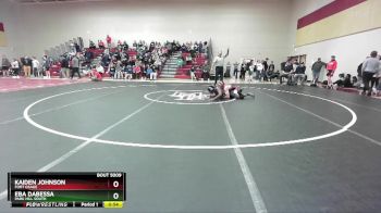 120 lbs Cons. Round 3 - Kaiden Johnson, FORT OSAGE vs Eba Dabessa, PARK HILL SOUTH