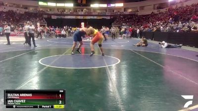 5A 285 lbs Champ. Round 1 - Ian Chavez, Piedra Vista vs Sultan Arenas, Centennial