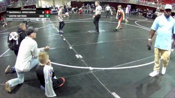 100 lbs Champ. Round 1 - Justin Meyers, Midwest Destroyers Wrestling Club vs Marshall Hirschman, Impact Wrestling