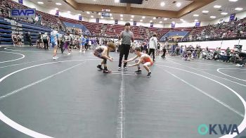 92-98 lbs Quarterfinal - Keetyn Selby, Comanche Takedown Club vs Kaylor Jones, Lions Wrestling Academy