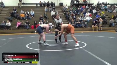 197 lbs Cons. Round 1 - Kevin Willis, Waynesburg vs Howard Congdon, Thiel College