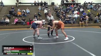197 lbs Cons. Round 1 - Kevin Willis, Waynesburg vs Howard Congdon, Thiel College