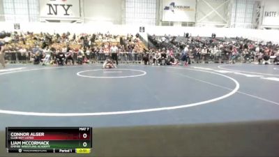 61 lbs 1st Place Match - Connor Alger, Club Not Listed vs Liam Mccormack, Empire Wrestling Academy