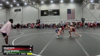 150 lbs Semis (4 Team) - Waylan Winseman, Myland WA vs Dylan Roche, Mavericks