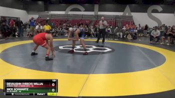 159 lbs Semis & 1st Wrestleback (8 Team) - Devaughn (Veech) Williams, Junior Terps Xtreme (MY) vs Nick Schwartz, PA Alliance