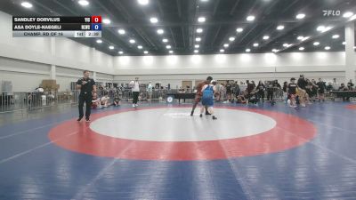 215 lbs Champ. Rd Of 16 - Sandley Dorvilus, Youth Impact Center vs Asa Doyle-Naegeli, Red Lion Wrestling Club