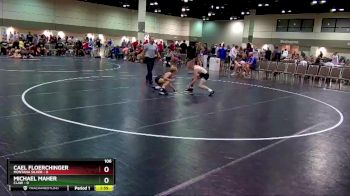 106 lbs Round 4 (6 Team) - Michael Maher, CLAW vs Cael Floerchinger, Montana Silver