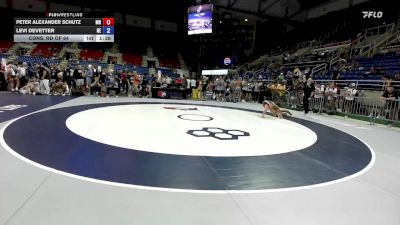106 lbs Cons. Rd Of 64 - Peter Alexander Schutz, MN vs Levi DeVetter, NE
