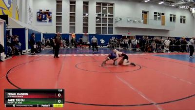 126 lbs Cons. Round 3 - Noah Rankin, St Christopher vs Jake Tamai, Mount St Joes