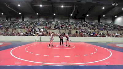 135 lbs Consi Of 8 #2 - Ethan George, South Georgia Athletic Club vs Reid Solum, Lumpkin County Wresting