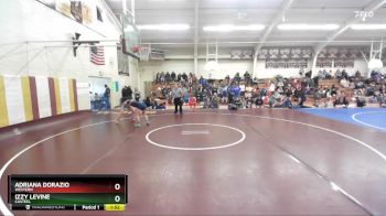 126 lbs Quarterfinal - Izzy LeVine, Casteel vs Adriana Dorazio, Western