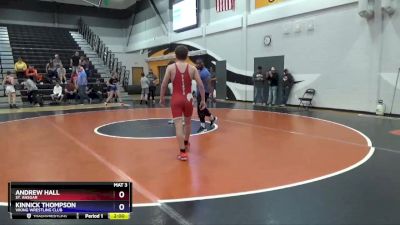 16U-8 lbs Round 1 - Andrew Hall, St. Ansgar vs Kinnick Thompson, Viking Wrestling Club