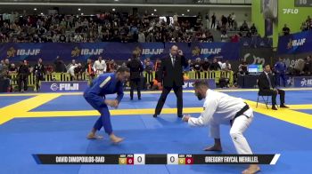 Gregory Faycal Mehallel vs David Dimopoulos-Said 2025 European Jiu-Jitsu IBJJF Championship
