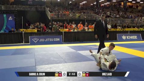 Brez Lajqi vs Gabriel B. Colon 2025 Pan Kids Jiu-Jitsu IBJJF Championship