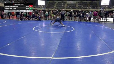 171 lbs Quarterfinal - Adam Sepulveda, Denville vs Justin Ryland, Wilmington