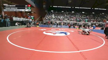 2A-175 lbs Cons. Round 2 - Saki Meador, Big Piney vs Isaiah Remacle, Wind River