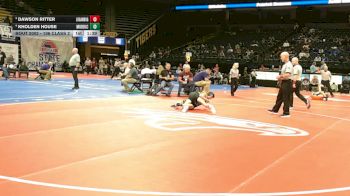 106 Class 2 lbs Champ. Round 1 - Dawson Ritter, Logan-Rogersville vs Kholden House, Mid-Buchanan